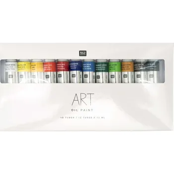 Olejová barva Sada olejových barev 12x12ml