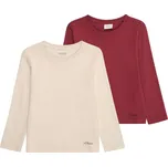 s.Oliver Tričko krémová / červená