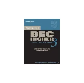 Cizí jazyk Cambridge BEC Higher 3 Student's Book with Answers - Cambridge ESOL