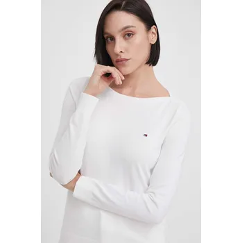 Pánský svetr Svetr Tommy Hilfiger WW0WW42050 bílá 00X, vel. XL