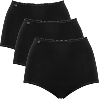 Kalhotky Dámské kalhotky SLOGGI 24/7 COTTON MAXI C3P BLACK 40 0