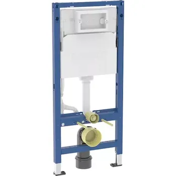 Podomítková nádrž a konstrukce Geberit Duofix - Montážní prvek pro závěsné WC, 112 cm, se splachovací nádržkou pod omítku Delta 12 cm 458.129.00.2