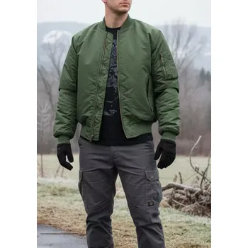 Pánský bomber BOMBR zelený