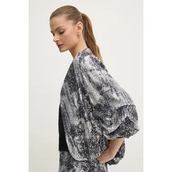 Dámské sako Sako DIANE VON FURSTENBERG DVFJS4S003 stříbrná SLV, vel. M