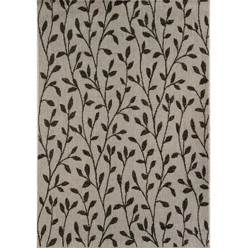 Koberec Buklák Level 20590 120x170cm silver/black