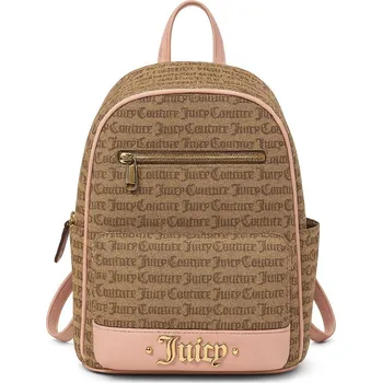 Kabelka Juicy Couture Fashion Batoh – Hnědý / Pink Jacquard Design