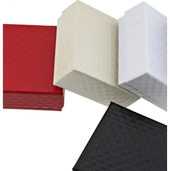 Dárková krabička Dárkové krabičky na šperky 75x75x35mm - Béžová