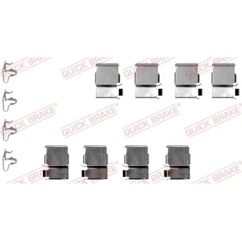 Přislušenství brzdového systému Sada příslušenství, obložení kotoučové brzdy OJD Quick Brake 109-1133