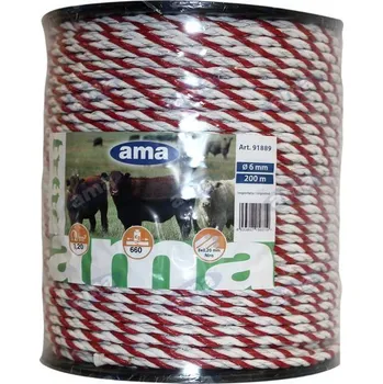 Ohradník vodivé lanko premium Ø 6 mm, délka 200 m