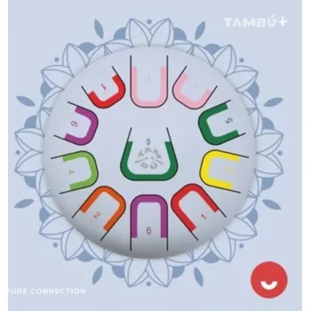 Hudební nástroj pro děti Tambú+ 10 velké - světle šedivá