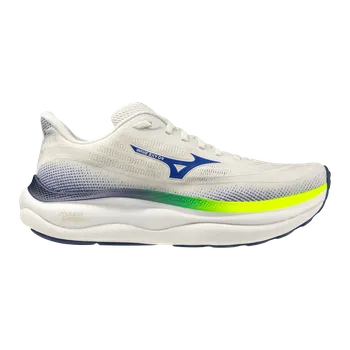 Pánská sportovní obuv MIZUNO Wave Sky 9 Men / Snow White / Surf the Web / Lightning 11 UK - 11 UK - 46 EUR - 30 cm