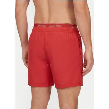 Pánská móda Calvin Klein Swimwear Plavecké šortky LV00N61023 Červená Regular Fit S