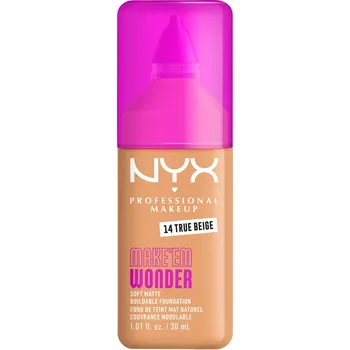 Kosmetika NYX PROFESSIONAL MAKEUP Make 'EM Wonder Foundation 14 True Beige, 30 ml