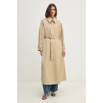 Dámský kabát Bavlněný kabát Ivy Oak IO111145 béžová 80X, vel. L