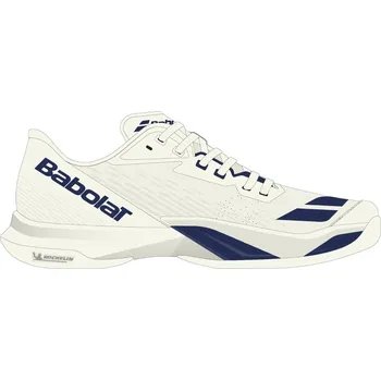 Pánská sportovní obuv Pánská tenisová obuv Babolat Jet Mach 4 All Court Men Cream/Dark Blue EUR 44,5