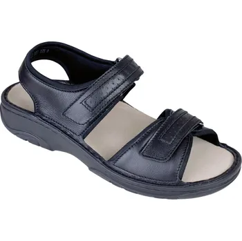 Pánská zdravotní obuv FABIAN zdravotní sandál pánský černý 05802-901 Berkemann Velikost: 44 (9,5)