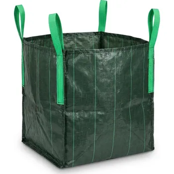 Venkovní odpadkový koš GTEX Vak na listí a zahradní odpad 90×90×90 cm – zahradní pytel 810 L, zelený 130090 ZAHRADA Sklad6 0831 (ZAHRADA Sklad6 )