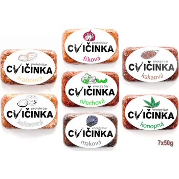 CVIČINKA ochutnávková sada 7x50g