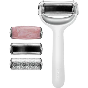 Masážní přístroj GESKE MicroNeedle Face&Body Roller 9v1 bílý