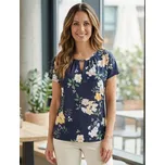 Dámské triko KIXMI ORNELLA TMAVĚ MODRÁ XS