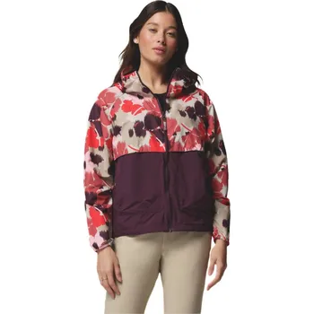 Dámská větrovka Columbia Spire Valley Printed Windbreaker W 2116491643 - washed red/ikatbloom print/moonvista XL