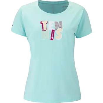 Dámské tričko Dámské tričko Babolat Exercise Message Tee Blue Tint