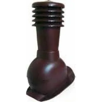 Odvětrávací set 110 střední vlna pro plechovou tvarovanou krytinu Varianta: hnědá