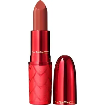 Přípravek na rty MAC - Lovestruck Luck Lustreglass Lipstick Rtěnky 3 g Vínová dámské