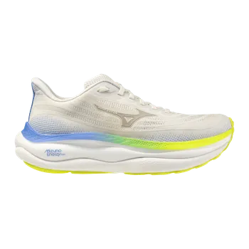 Dámská běžecká obuv MIZUNO Wave Sky 9 Women / Snow White / Silver Birch / Ultramarine 6 UK - 6 UK - 39 EUR - 25 cm
