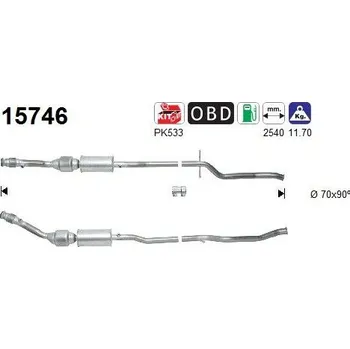 Katalyzátor Katalyzátor AS 15746