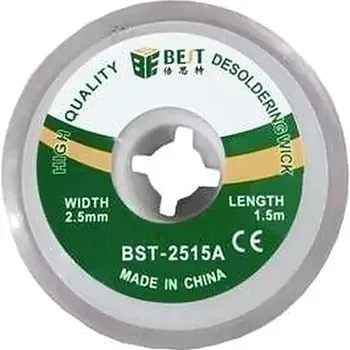 Páječka Odsávací knot (lícna) 1,5m x 2,5mm BEST BST-2515A