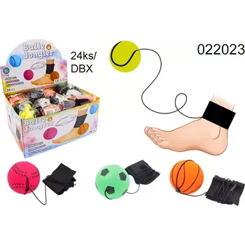 Dětský míč MÍČEK 6cm NA GUMĚ