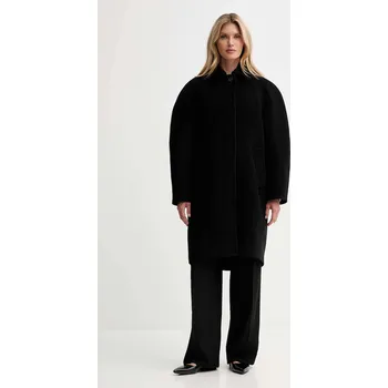 Dámský kabát Kabát s příměsí vlny Filippa K 31614.FK černá 99X, vel. 38