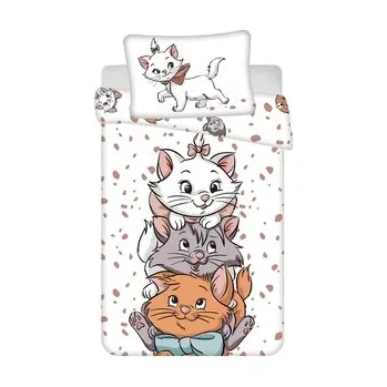 Dětský pokoj Jerry Fabrics Povlečení do postýlky Marie cat friends baby 100x135, 40x60 cm