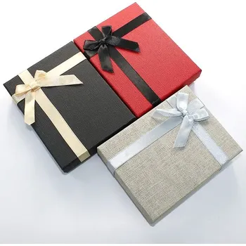 Dárková krabička Dárkové krabičky na soupravu 100x130x31mm - Světle Hnědá