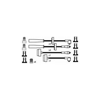 Zapalovací kabel Sada kabelů pro zapalování NGK RC-AR907