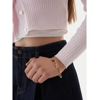 Náramek Náramek Coach 37571289 Zlatá OS