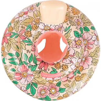 Nafukovací kruh pro miminka Květy