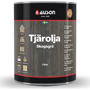 Olej na dřevo Auson Olej z dřevního téru - Lesní šedá 1l