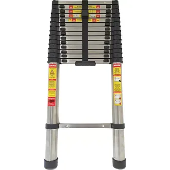 Žebřík Teleskopický nerezový žebřík RONO STANDARD 5,8 m (Teleskopicky žebřík)