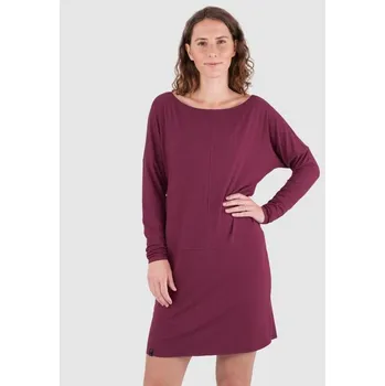 Dámské šaty Woox Vestis Tawny Port šaty 40 + DÁREK