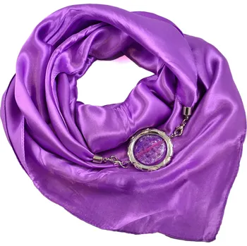 Šátek Magotex Šátek s bižuterií Stella - fialový