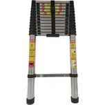 Teleskopický nerezový žebřík RONO STANDARD 5 m (Teleskopický žebřík)