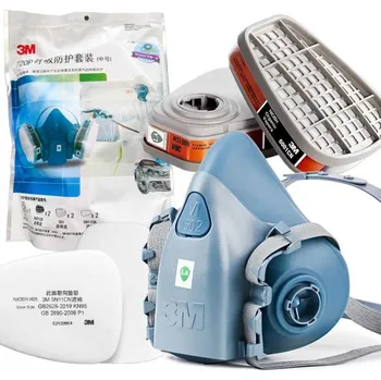 Plynová maska 3M 7502 Polomaska s rozprašovací maskou Sada filtrů