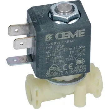 Příprava kávy Solenoidový ventil CEME 2-cestný 230V V799 17 bar NSF
