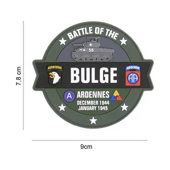 Nášivka Gumová nášivka 101 Inc Battle of the bulge - barevná