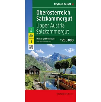 Oberösterreich - Salzkammergut, Straßen- und Freizeitkarte 1:200.000, freytag & berndt - freytag & berndt