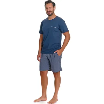 Pánské pyžamo PÁNSKÉ PYŽAMO PMB.7424 DENIM-BLUE M
