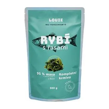 Krmivo pro psa Louie Dog kapsa Rybí s řasami 300g