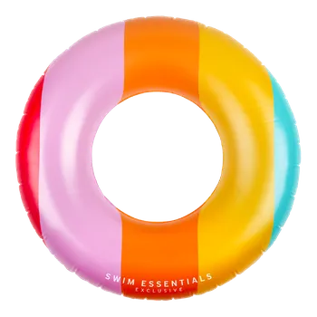 Nafukovací kruh Duha 90 cm